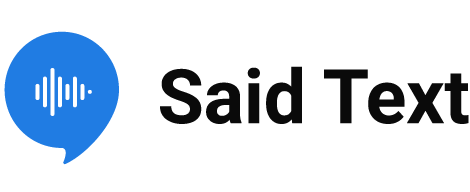 SaidText